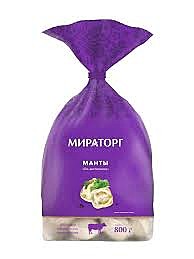Манты МИРАТОРГ 700гр По-Восточному 1/8 