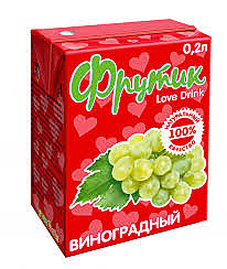 Напиток Фрутик 0,2л виноградный 1/27  
