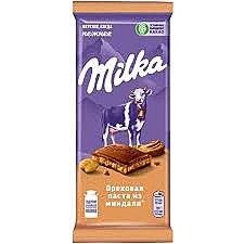 Шоколад МИЛКА 80г орех.паста 1/20