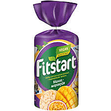 Хлебцы FITSTART 90гр. Манго/маракуйя 1/12