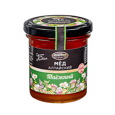 Мед Алтайский ТАЕЖНЫЙ 200гр 1/11 ст.