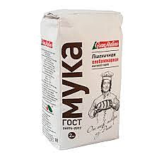 Мука ГРАНМУЛИНО пшен. в/с 2кг 1/6