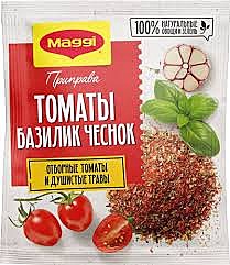 МАГГИ Приправа Томат,базилик,чеснок 20гр 1/16*