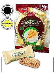 Конфеты 150г COBARDE  мультизлак. бел..глазурь 1/21 Шоколатье 