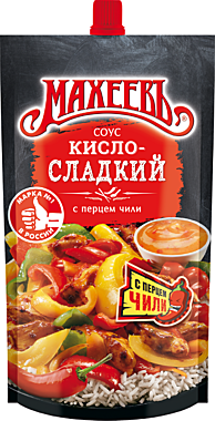 Соус МАХЕЕВ 230г Кисло-сладкий  д/пак 1/16  