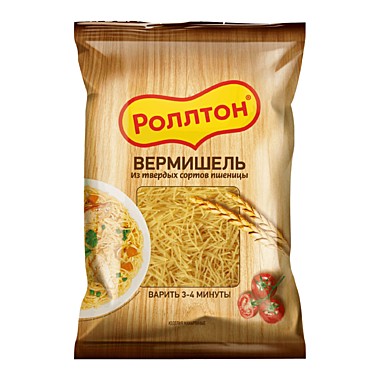 Мак.изд. РОЛЛТОН 400гр вермишель  1/16  