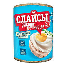 Слайсы Рисово-гречневые 100гр. 1/16  