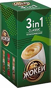 Кофе ЖОКЕЙ Классик 3в1 12гр. 1/10