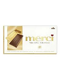 Шоколад МЕРСИ 100г Кофе и сливки 1/15
