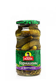 Огурцы Дядя Ваня 460гр корнишоны По-Французски  1/8  