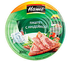 Паштет HAME 100г индейка ж/б 1/16    