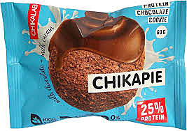 Печенье CHIKALAB 60гр глаз. Шоколадное 1/9