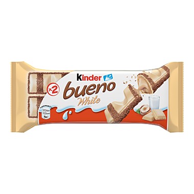 Вафли КИНДЕР BUENO 2*19,5гр бел. 1/30  