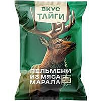 Пельмени Вкус ТАЙГИ  из мяса марала 0.8 1/10