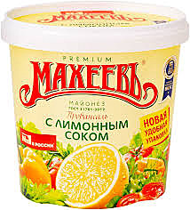 Майонез МАХЕЕВ Провансаль с лимонным соком 800мл ведро 1/12  