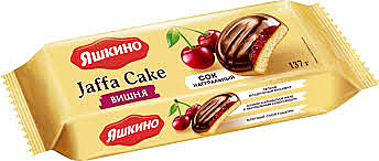 Печенье фас. ЯШКИНО Вишня 137гр 1/24    