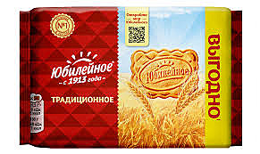 Печенье фас. ЮБИЛЕЙНОЕ 224гр Традиционное 1/30