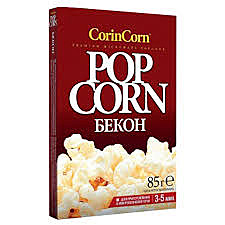 ПОП-КОРН CorinCom бекон 85 г 1/15   