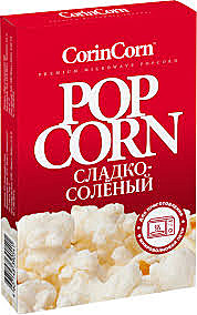 ПОП-КОРН CorinCom сладко-соленый 85 г 1/15   