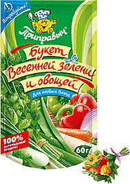 Приправыч 60г Букет весен.зелени/овощей 1/20  