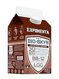 Напиток кисломолочный EXPONENTA Bio-skyr 500мл Страчателла/пломбир 1/6