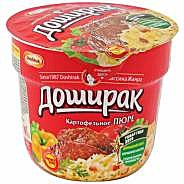 ДОШИРАК карт/пюре 40гр тушенка 1/24  