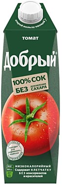 Сок ДОБРЫЙ 1,0л Томат  1/12   