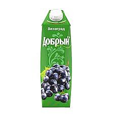 Сок ДОБРЫЙ 1,0л Виноград 1/12
