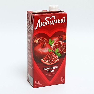 Сок ЛЮБИМЫЙ САД 0,95л яблоко/гранат/ч.рябина 1/12  