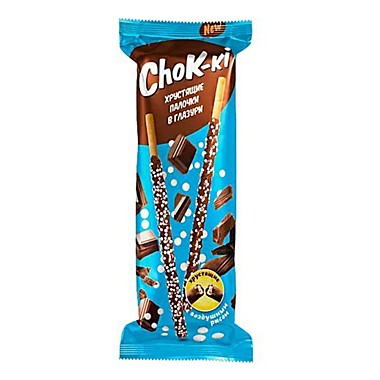 Соломка в глазури ЧОККИ с возд. рисом 40гр. 1/30