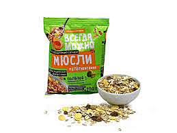 Мюсли ВСЕГДА МОЖНО завтрак здоровья 200 гр 1/32