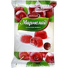 Мармелад желейный со вк. вишни 300гр. 1/12 Азов