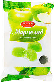 Мармелад желейный со вк. яблоко 300гр. 1/12 Азов
