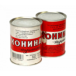 Конина туш.  338гр. в/с. Орск 1/20