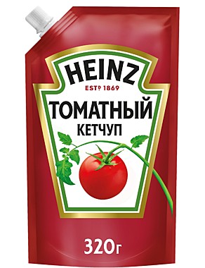 Кетчуп ХАЙНЦ Томатный 320гр с доз 1/16   