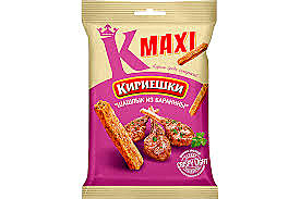 Кириешки МАХI шашлык из баранины 60гр 1/40