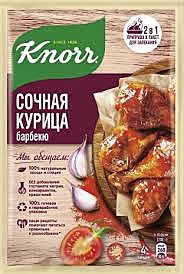 КНОРР Смесь для курицы барбекю 26гр 1/27