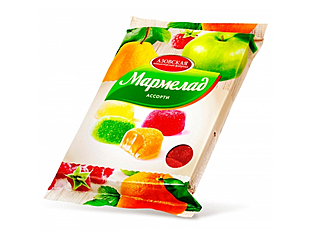 Мармелад жел. 300гр Ассорти 1/12 Азов