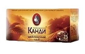 Чай КАНДИ 25пак. с/я цейлон 1/18