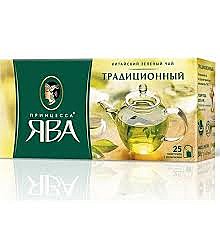Чай ЯВА Зеленый 25пак. с/я 1/18